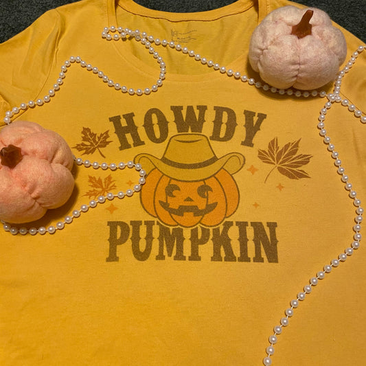 Howdy Pumpkin t-shirt